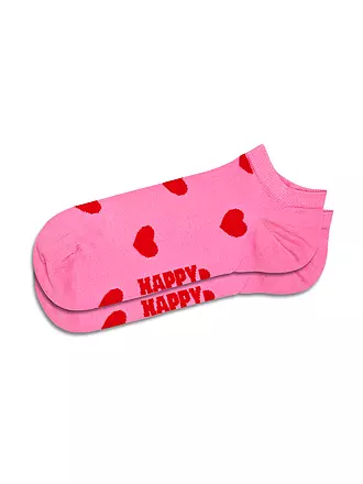 HAPPY SOCKS | Damen Socken HEART 36-40 rosa | 